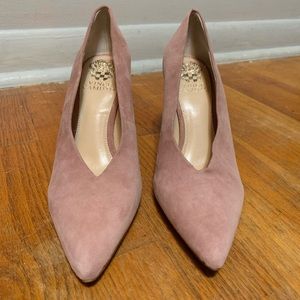 Vince Camuto dusty pink stilettos